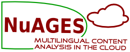 NuAGES: Multilingual content analysis in the cloud